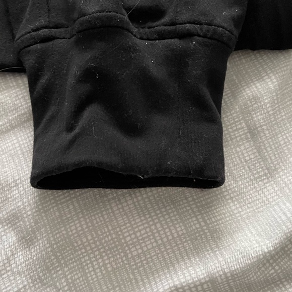 black lululemon athletic joggers size 4 - Picture 4 of 4